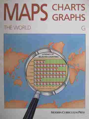(image for) Maps Charts Graphs Level G The World (P) by Dale I Foreman
