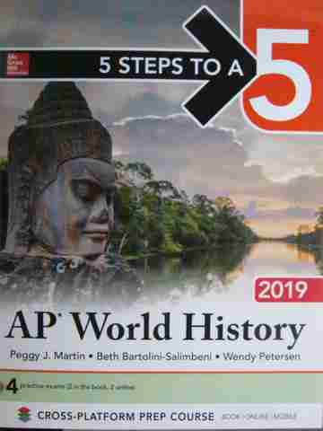 (image for) 5 Steps to a 5 AP World History 2019 (P) by Martin,