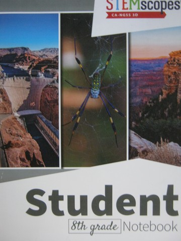 (image for) STEMscopes 8 Student Notebook (CA)(P)