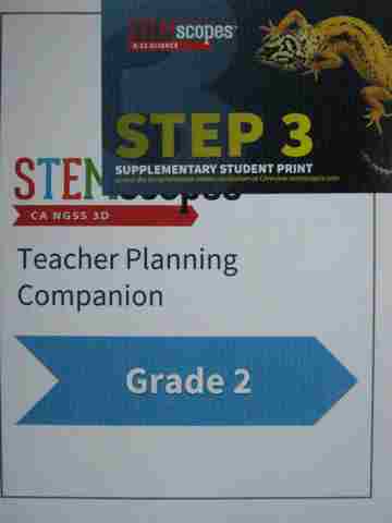(image for) STEMscopes 2 Teacher Planning Companion (CA)(TE)(Spiral)