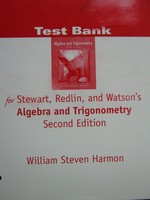(image for) Algebra & Trigonometry 2nd Edition Test Bank (P) by Harmon