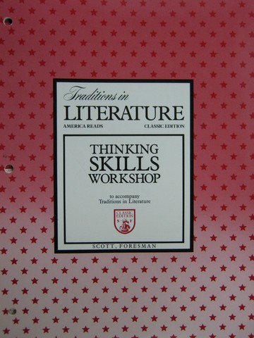 (image for) Traditions in Literature Classic Thinking Skills Workshop (P) - Click Image to Close