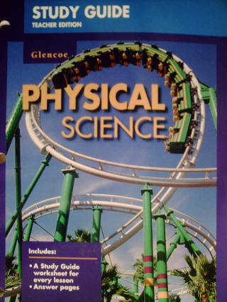 (image for) Glencoe Physical Science Study Guide TE (TE)(P)