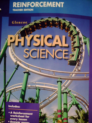 (image for) Glencoe Physical Science Reinforcement Teacher Edition (TE)(P)