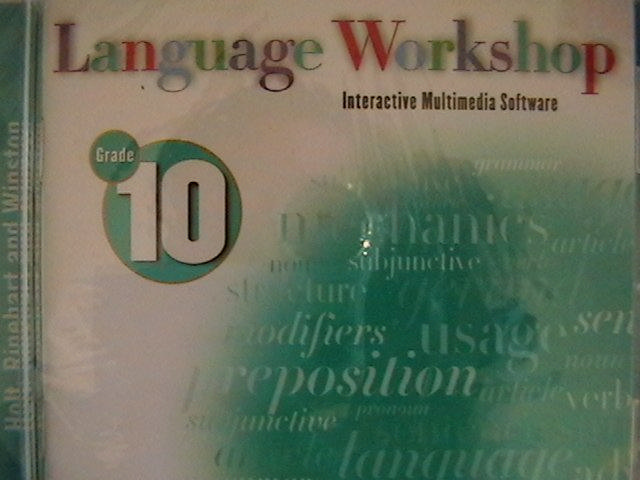 (image for) LANGUAGE WORKSHOP INTERACTIVE MULTIMEDIA SOFTWARE G 10