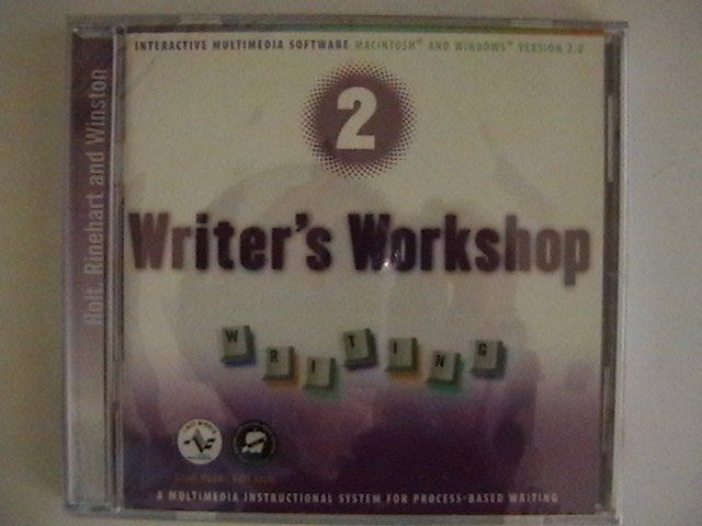 (image for) WRITER'S WORKSHOP 2 INTERACTIVE MULTIMEDIA SOFTWARE