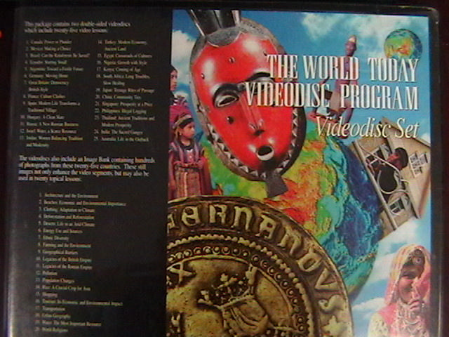 (image for) World Today Videodisc Program Videodisc Set