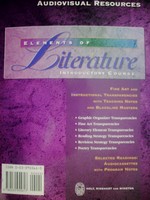 (image for) Elements of Literature Intro Cr Audiovisual Resources (Binder)