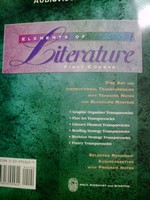 (image for) Elements of Literature 1st Cr Audiovisual Resources (Binder)