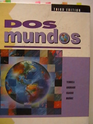 (image for) Dos Mundos 3rd Edition (H) by Terrell/Andrade/Egasse/Munoz