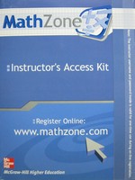 (image for) MathZone Instructor's Access Kit (TE)(CD)