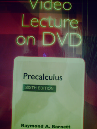 (image for) Barnett/Ziegler/Byleen Precalculus 6e Video Lecture on DVD (DVD)
