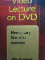 (image for) Elementary Statistics 6th Edition Video Lecture on DVD (DVD)