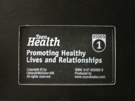 (image for) Teen Health Video 1 Promoting Healthy Lives & Relationship (VHS)