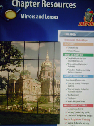 (image for) Glencoe Science Chapter Resources Mirrors & Lenses (P)