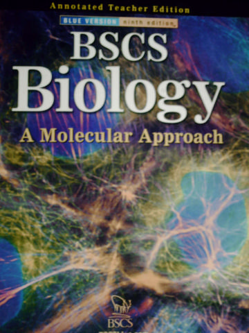 (image for) BSCS Biology A Molecular Approach Blue Version 9th Ed (H)(TE)