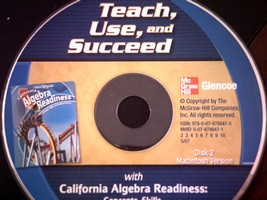 (image for) California Algebra Readiness Teach Use & Succeed (CA)(CD)