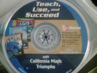 (image for) California Math Triumphs 1A/2A/3A Teach Use & Succeed (CA)(CD)