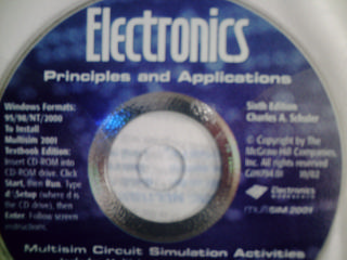 (image for) Electronics Principles & Applications 6e Multisim Circuit (CD)