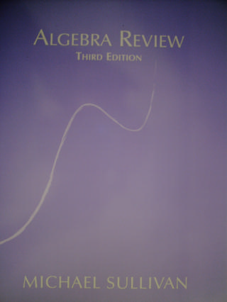 (image for) Algebra Review 3rd Edition (P) by Michael Sullivan