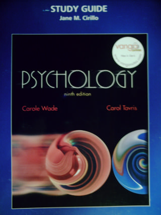 (image for) Wade/Tavris's Psychology 9th Edition Study Guide (P) by Cirillo