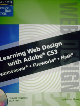 (image for) DDC Learning Web Page Design with Adobe CS3 (Spiral)