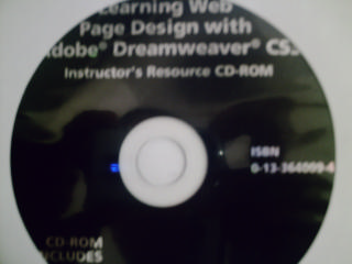 (image for) DDC Learning Web Page Design with Adobe Dreamweaver CS3 TE (CD)
