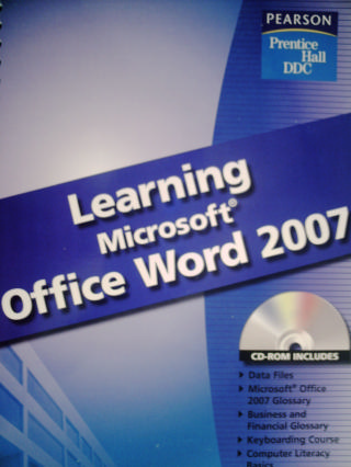 (image for) Learning Microsoft Office Word 2007 (Spiral) by Weixel