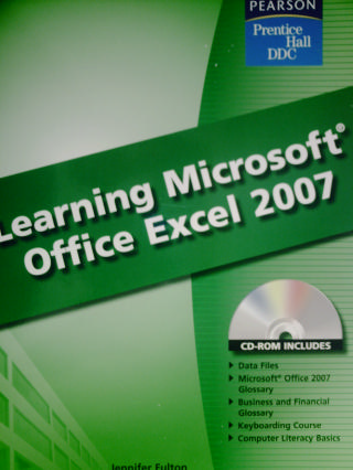 (image for) Learning Microsoft Office Excel 2007 (Spiral) by Fulton
