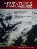 (image for) Adventures in American Literature Heritage Ed TR Book (TE)(P)