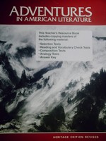 Adventures in American Literature Heritage Ed TR Book (TE)(P) (image for) Adventures in American Literature Heritage Ed TR Book (TE)(P)
