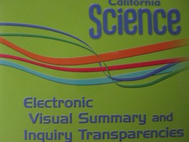 (image for) California Science K-6 Electronic Visual Summary Transparenc(CD)
