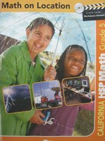 (image for) California HSP Math Grade 5 Math on Location (DVD)