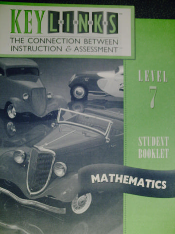 (image for) Keylinks Mathematics Level 7 Student Booklet (P)