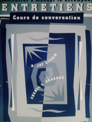 (image for) Entretiens Cours de Conversation Instructor's Manual (TE)(P)