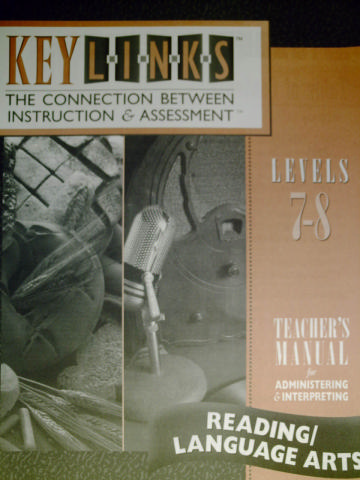 (image for) Keylinks Reading / Language Arts Levels 7-8 TM (TE)(P)