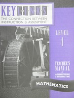 (image for) KeyLinks Mathematics Level 4 Teacher's Manual (TE)(P)