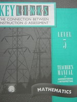 (image for) KeyLinks Mathematics Level 5 Teacher's Manual (TE)(P)