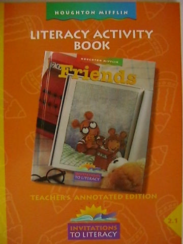 (image for) Invitations to Literacy 2.1 Literacy Activity TAE (TE)(P)