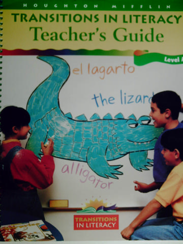 (image for) HM Transitions in Literacy Teacher's Guide Level A (TE)(Spiral)