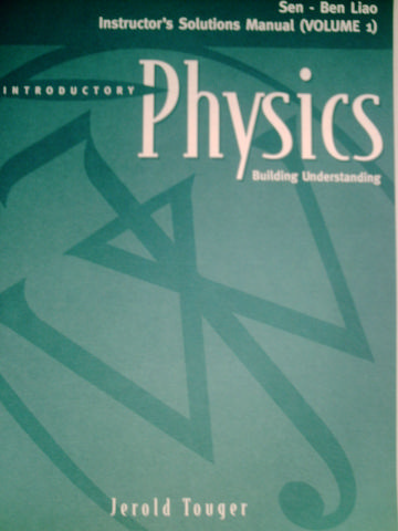 (image for) Introductory Physics Instructor's Solutions Manual Vol 1 (TE)(P)