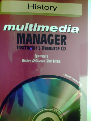 (image for) Multimedia Manager Instructor's Resource CD Spielvogel's Western