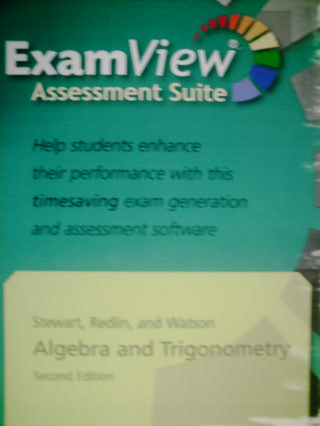 (image for) ExamView Assessment Suite for Algebra & Trigonometry 2nd Ed (CD)