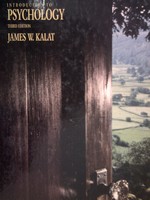 (image for) Introduction to Psychology 3rd Edition (H) by James Kalat