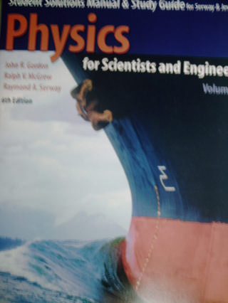 (image for) Physics for Scientists & Engineers 6e Vol 1 Study Guide (P)