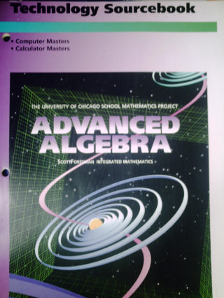 (image for) UCSMP Advanced Algebra Technology Sourcebook (P)