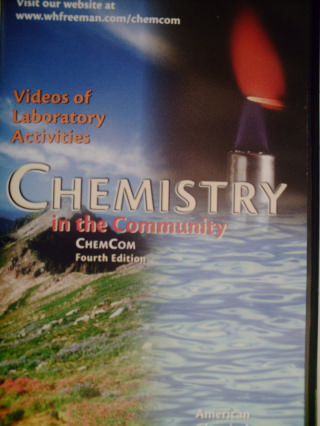 (image for) Chemistry In The Community 4th Ed Videos Of Lab Activities(VHS)