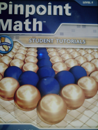 (image for) PinPoint Math Volume I-VI Level F Student Tutorials (CA)(CD)
