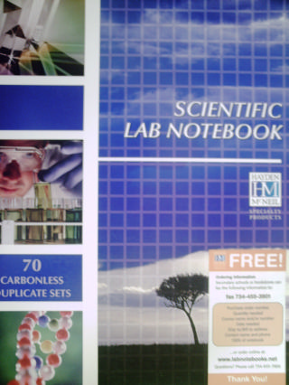 Scientific Lab Notebook (P) (image for) Scientific Lab Notebook (P)