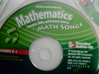 (image for) Mathematics Concepts, Skills, & Problem Grades K-1 Math Song(CD)